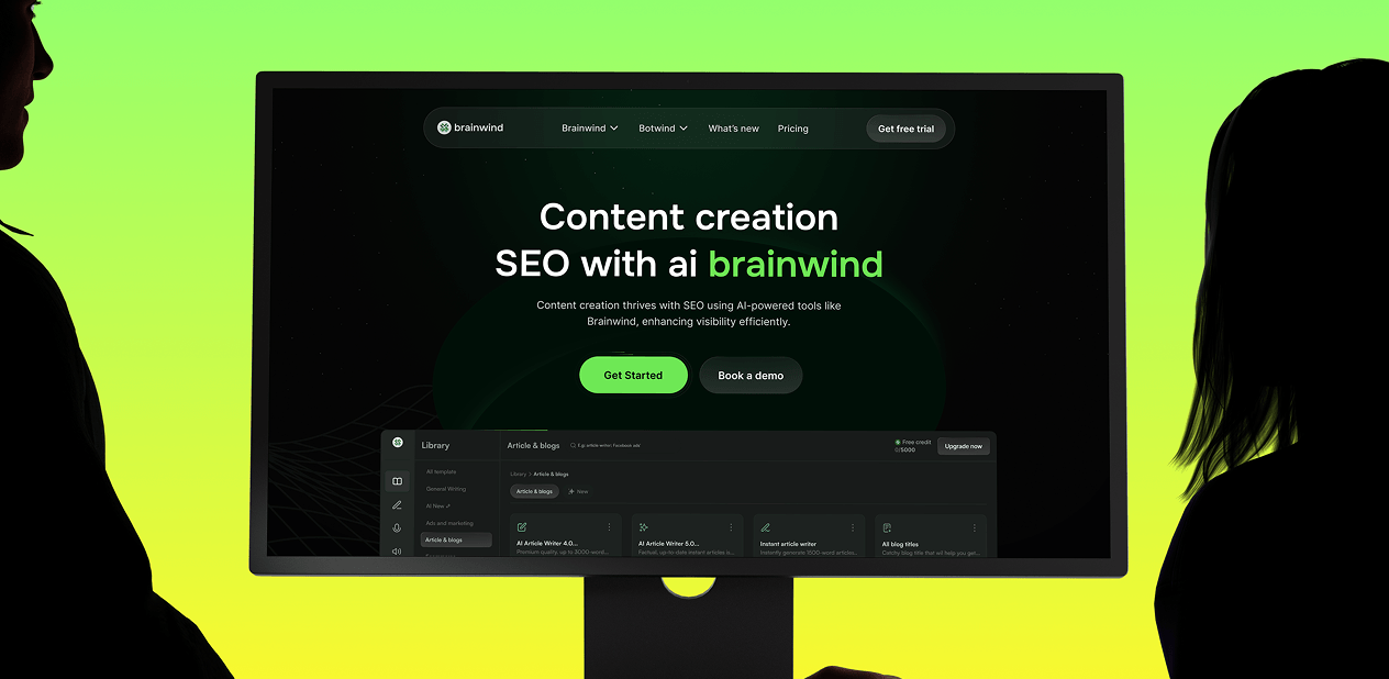 Brainwind AI content chatbot